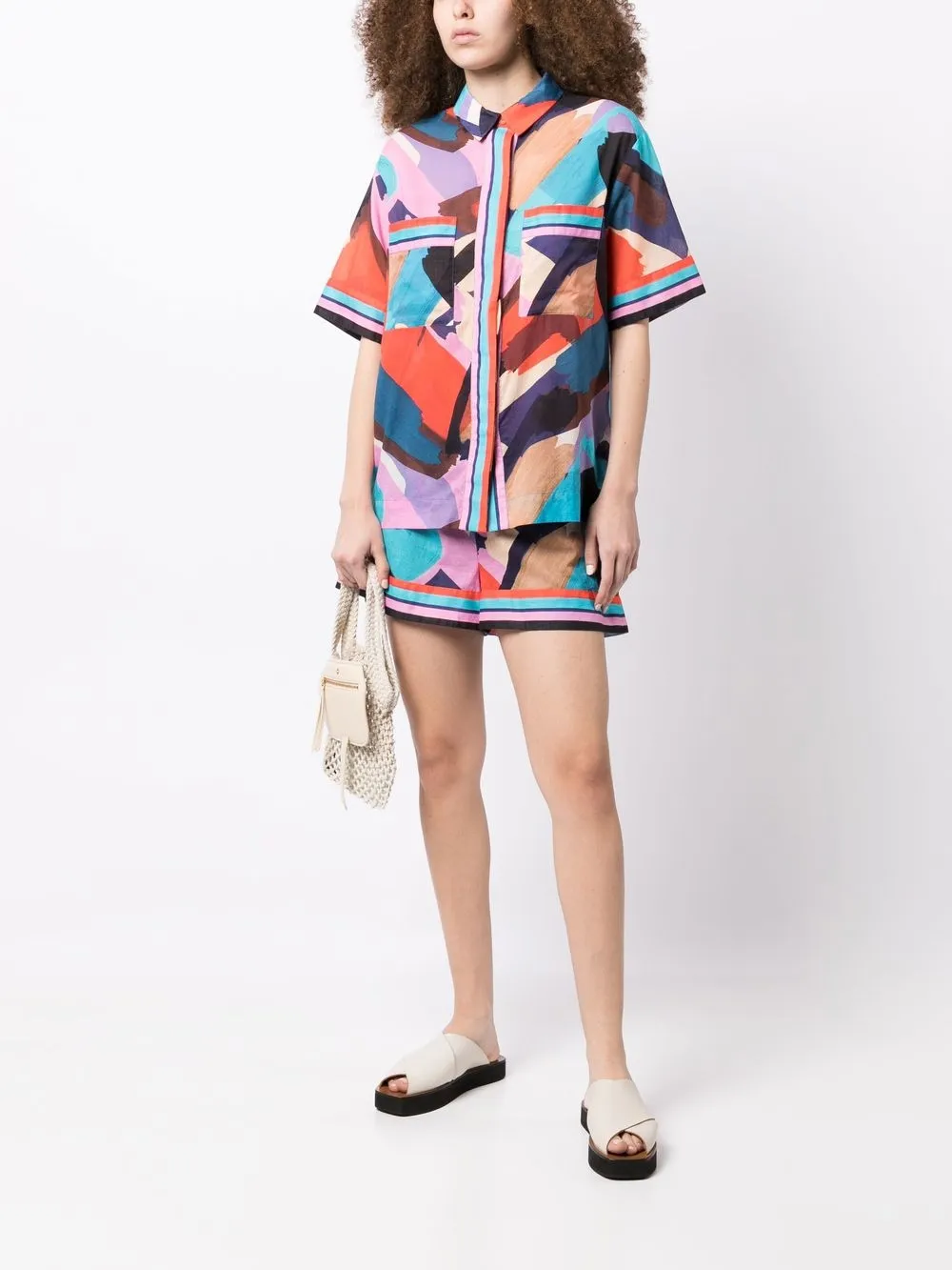 Rebecca Vallance Blouse met korte mouwen - Paars