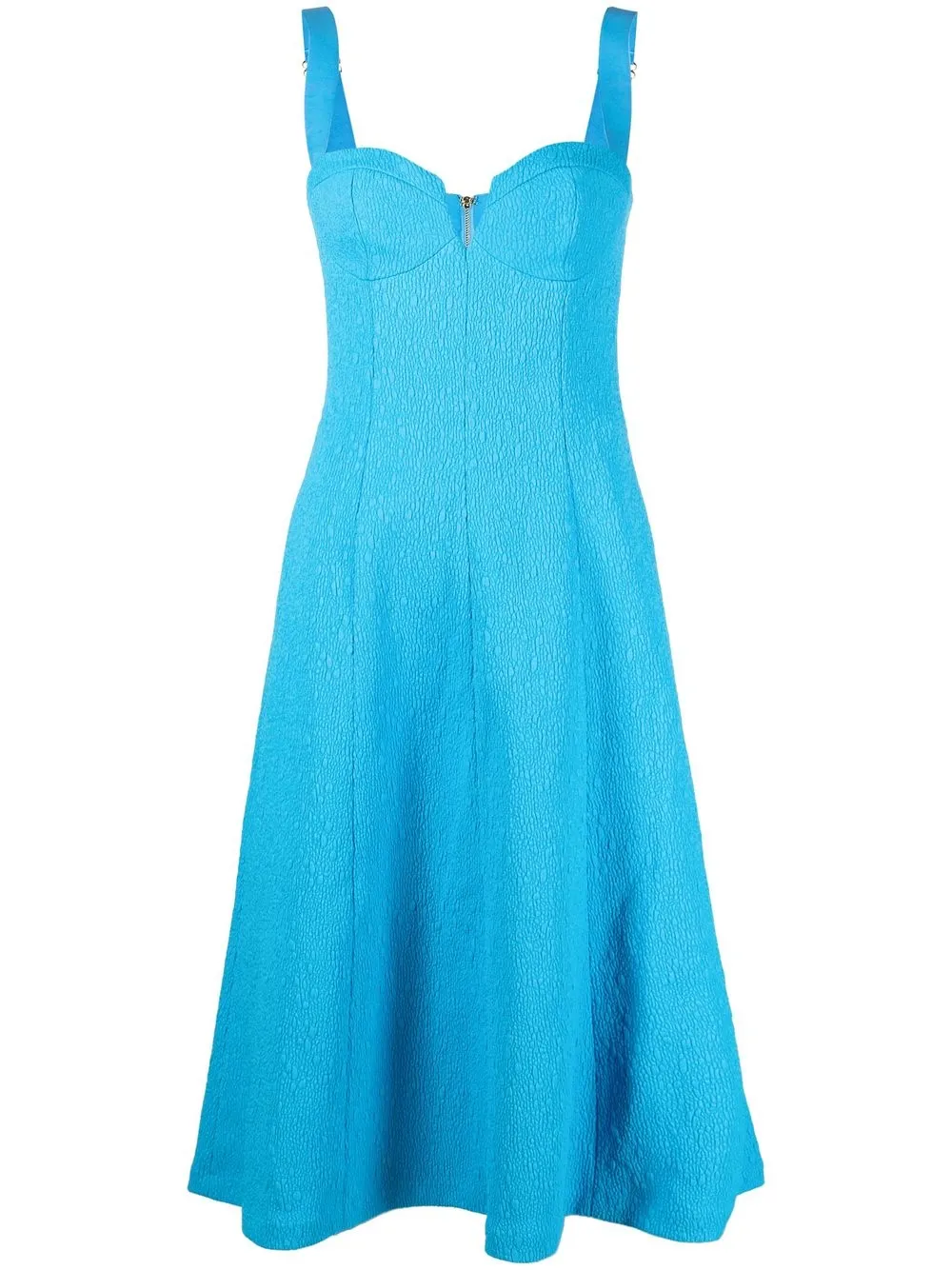 

Rebecca Vallance Hermosa sweetheart-neck midi dress - Blue