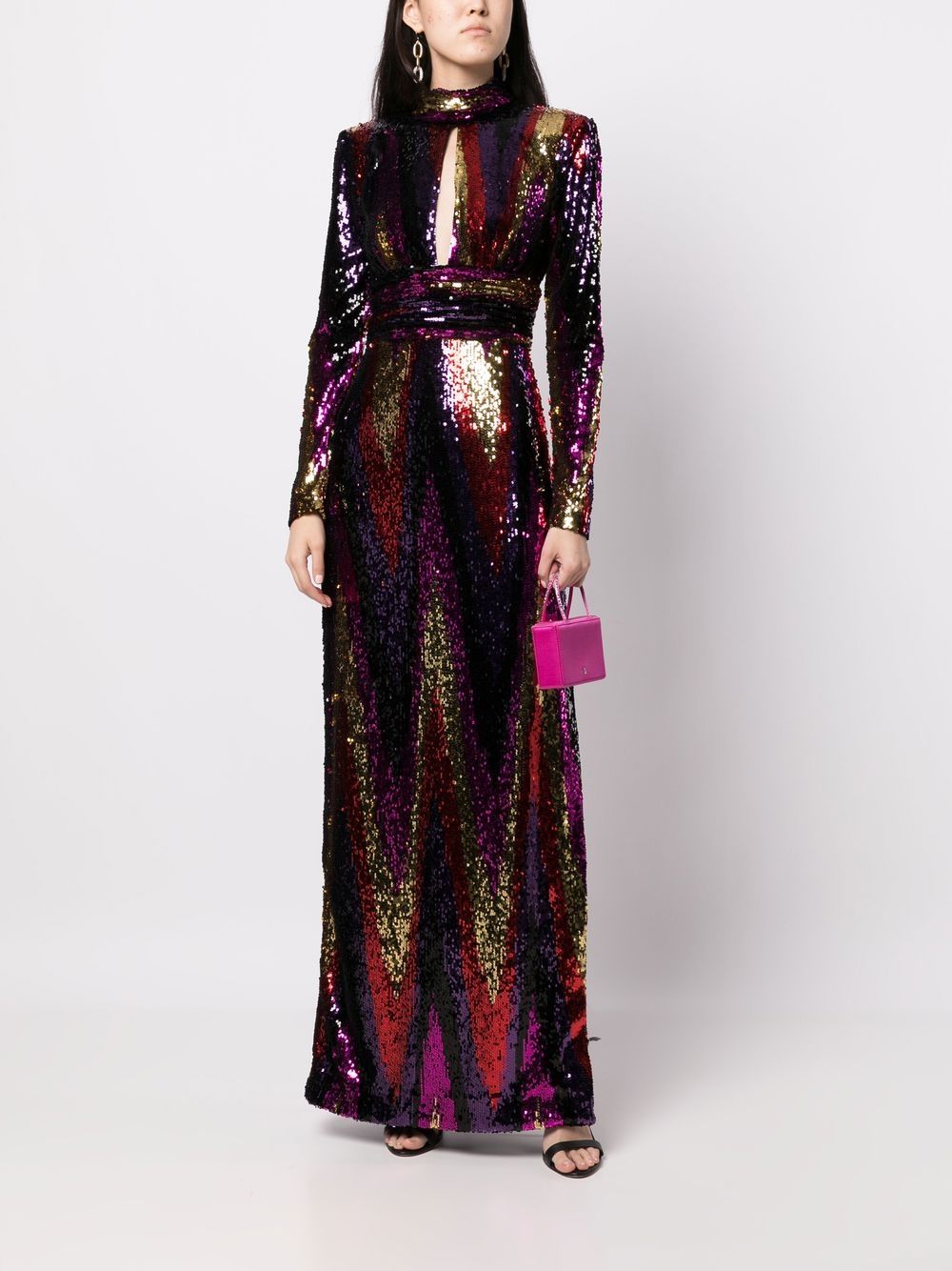 Rebecca Vallance Kaia sequin-embellished Gown - Farfetch