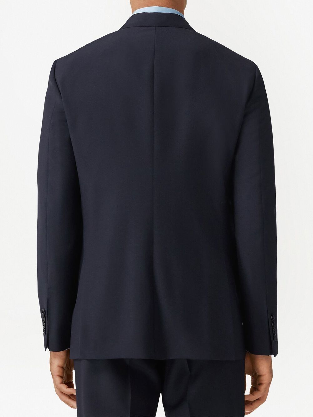 Shop Burberry Tailored-fit Blazer In Black