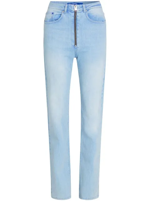 Karl Lagerfeld Jeans high-rise slim-cut jeans