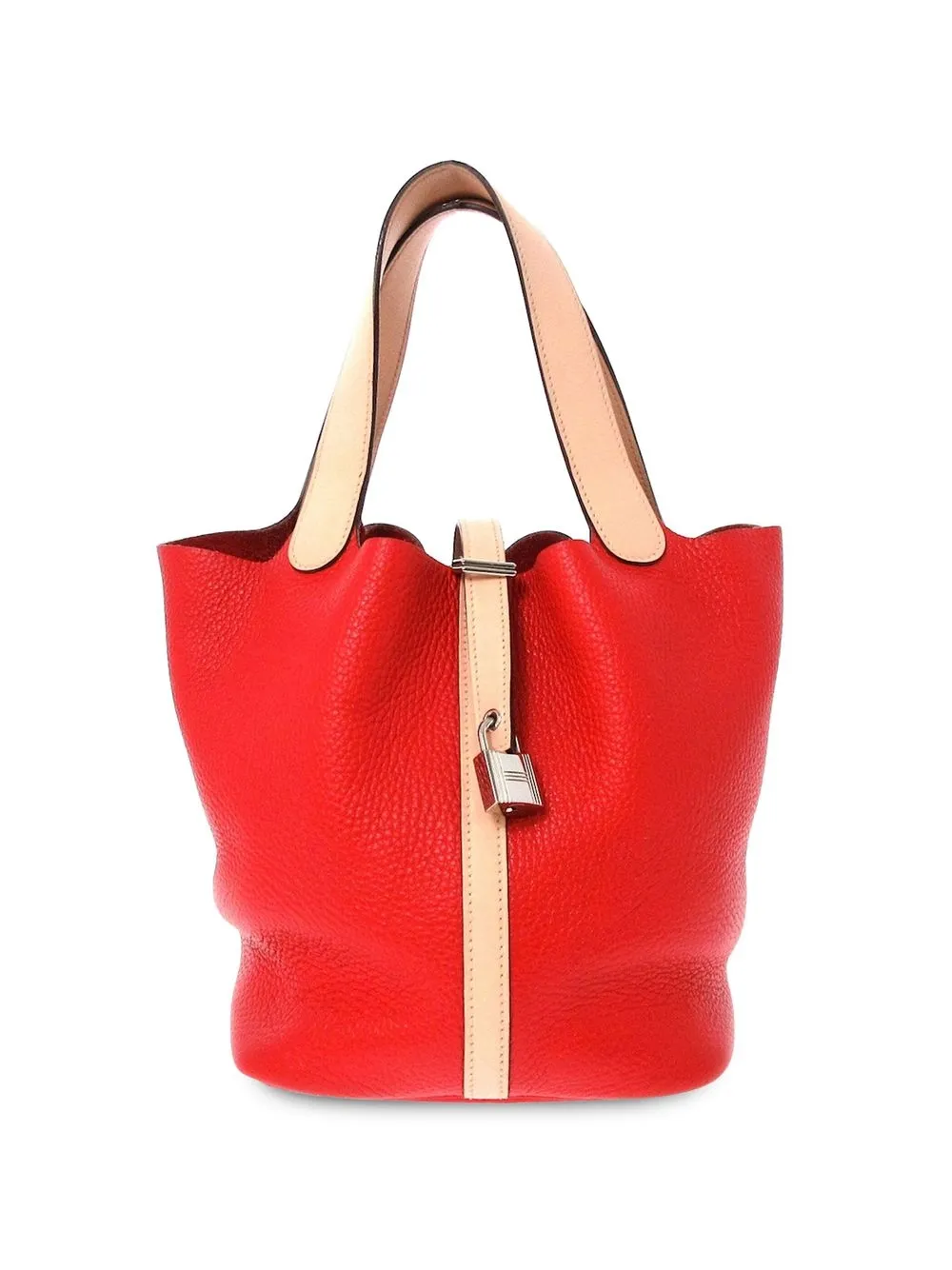 

Hermès pre-owned Picotin Lock TGM bag - Red
