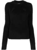 ISABEL MARANT Alford cut-out jumper - Black