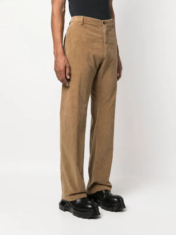 DSQUARED2 straight-leg Corduroy Trousers | Brown | FARFETCH