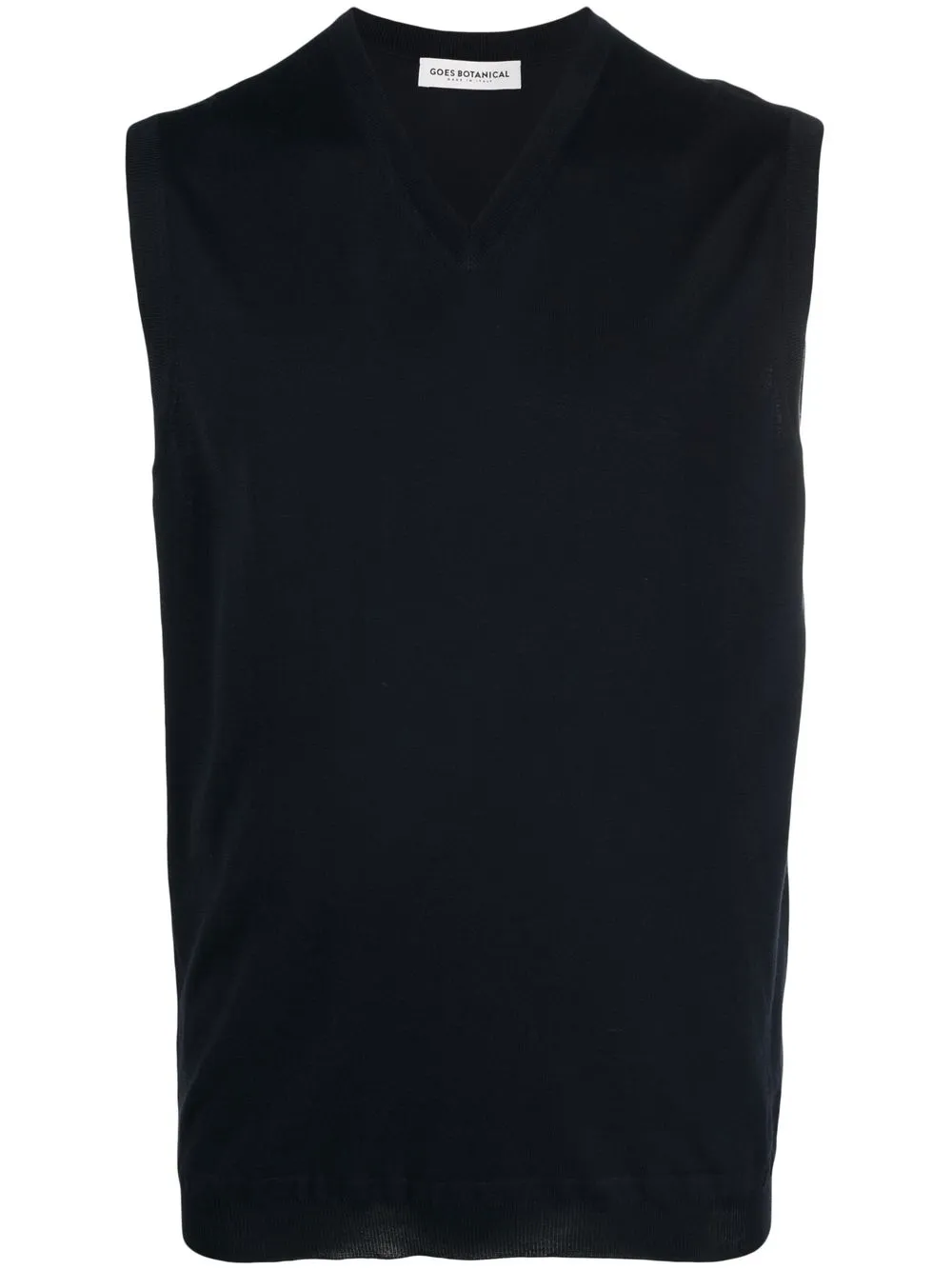 

GOES BOTANICAL sleeveless knitted jumper - Blue