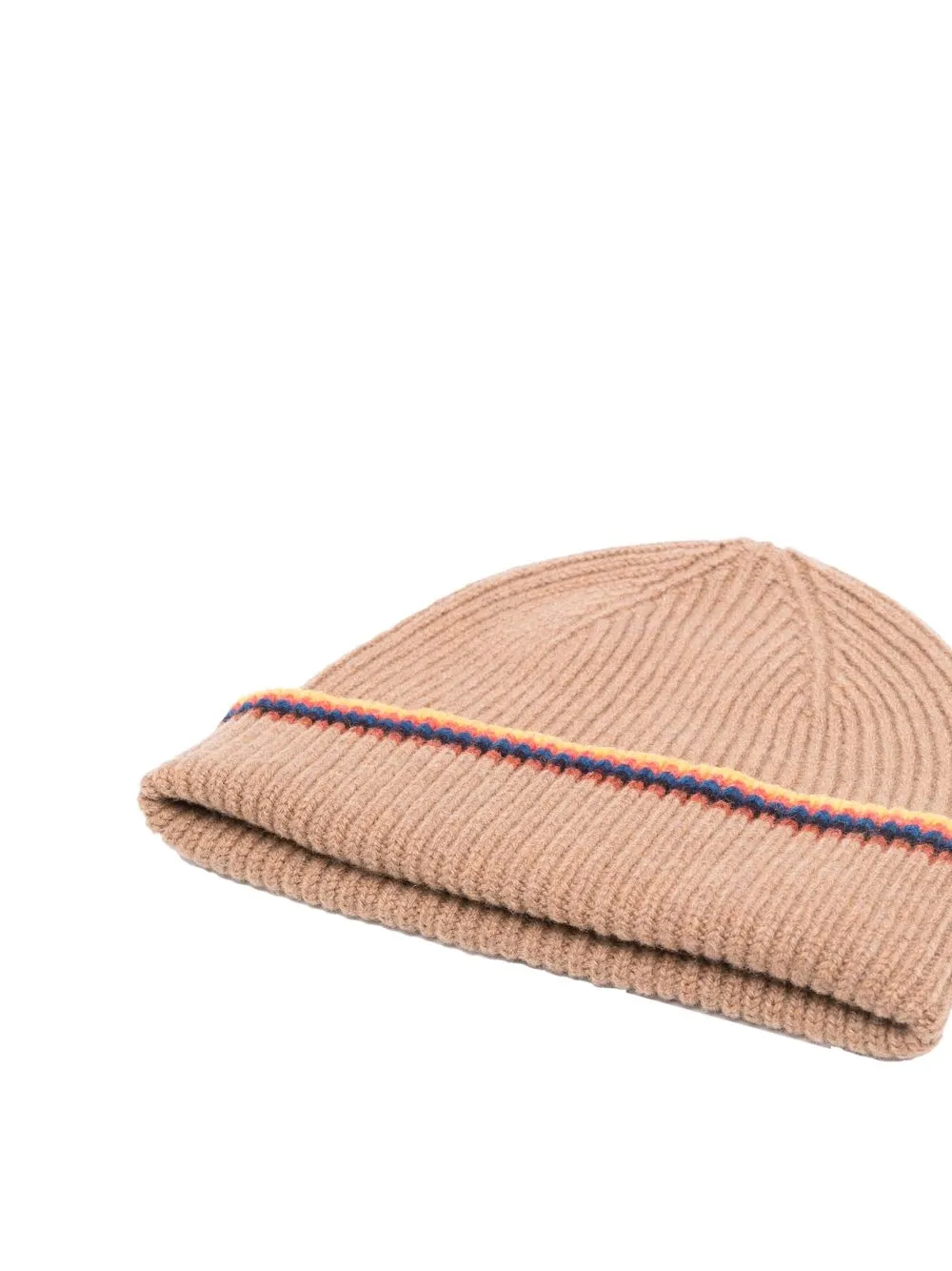Paul Smith Muts met gestreeote afwerking - Beige