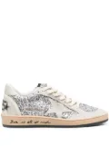 Golden Goose Ball-Star glitter low-top sneakers - Neutrals