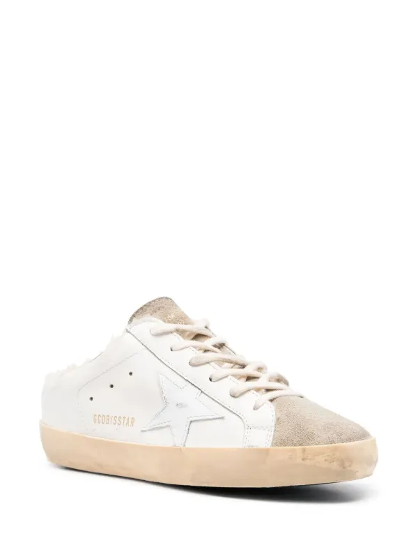 Golden Goose Super Star Sabot lace up Sneakers Farfetch