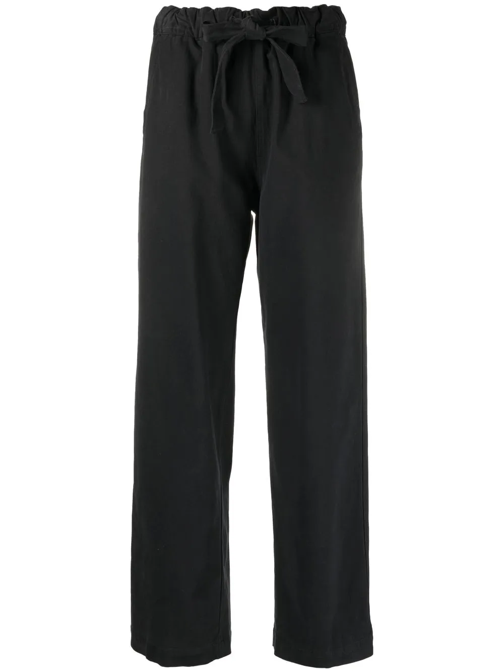 

Myths drawstring-waist straight-leg trousers - Black
