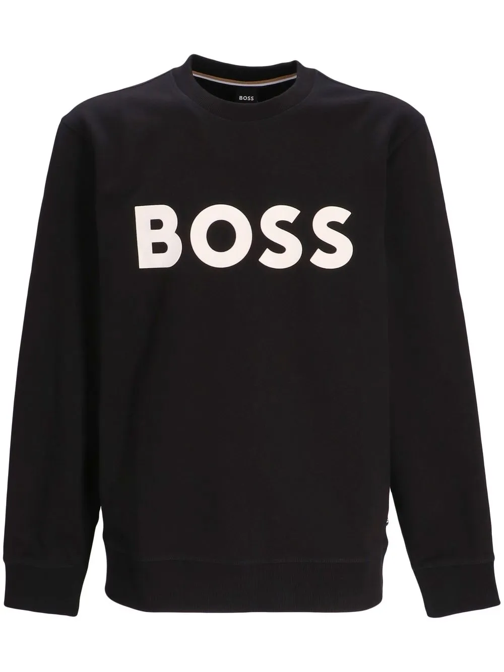 

BOSS logo-print cotton T-shirt - Black