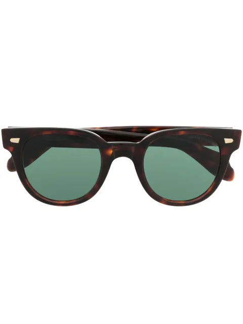Cutler & Gross lentes de sol con armazón estilo carey