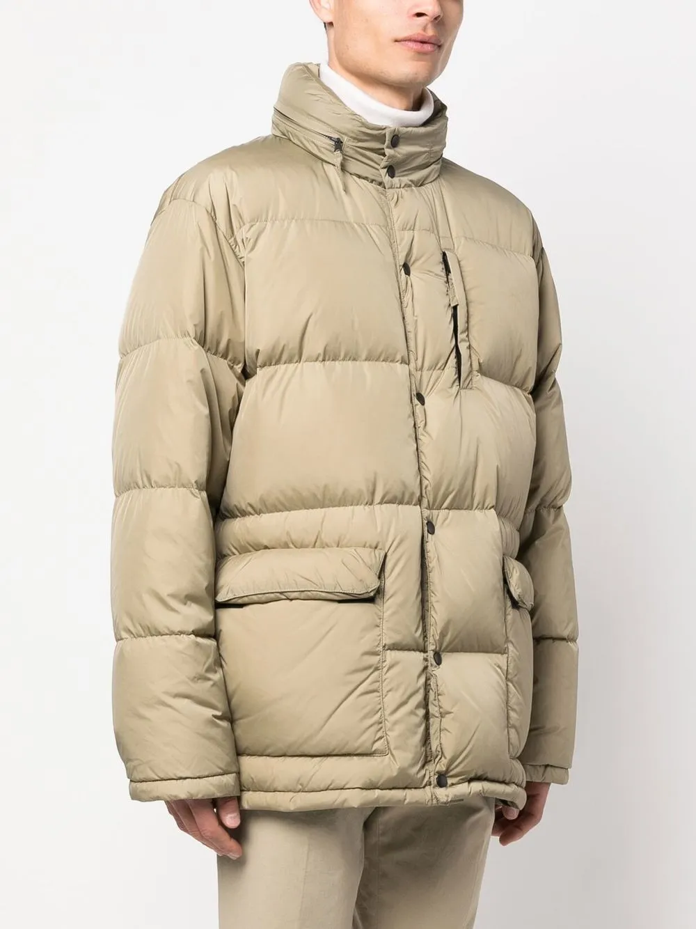 ASPESI concealed hood Puffer Jacket Farfetch