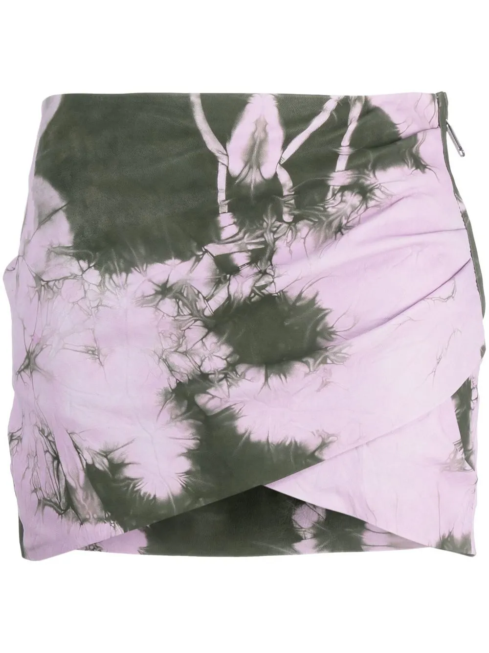 

Off-White tie-dye miniskirt - Purple