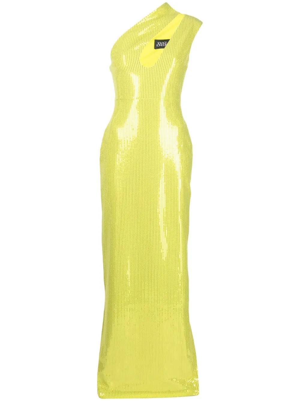 

Solace London vestido de fiesta Elissa - Amarillo