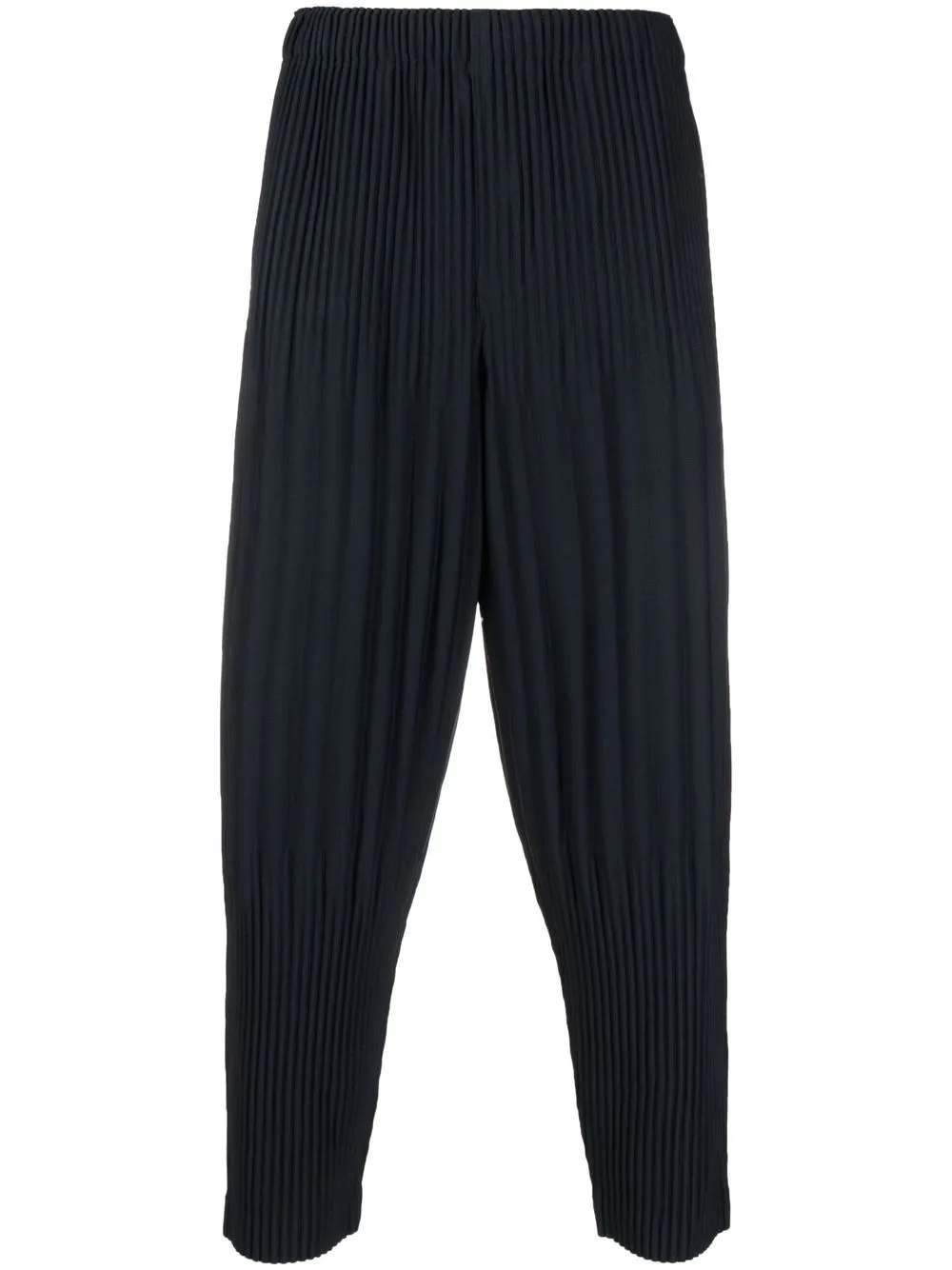 Homme Plissé Issey Miyake pleated drop-crotch trousers - Blue