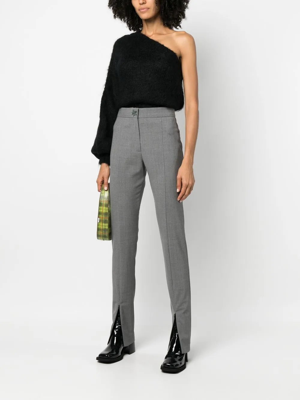 MSGM Trainingsbroek met split - Grijs