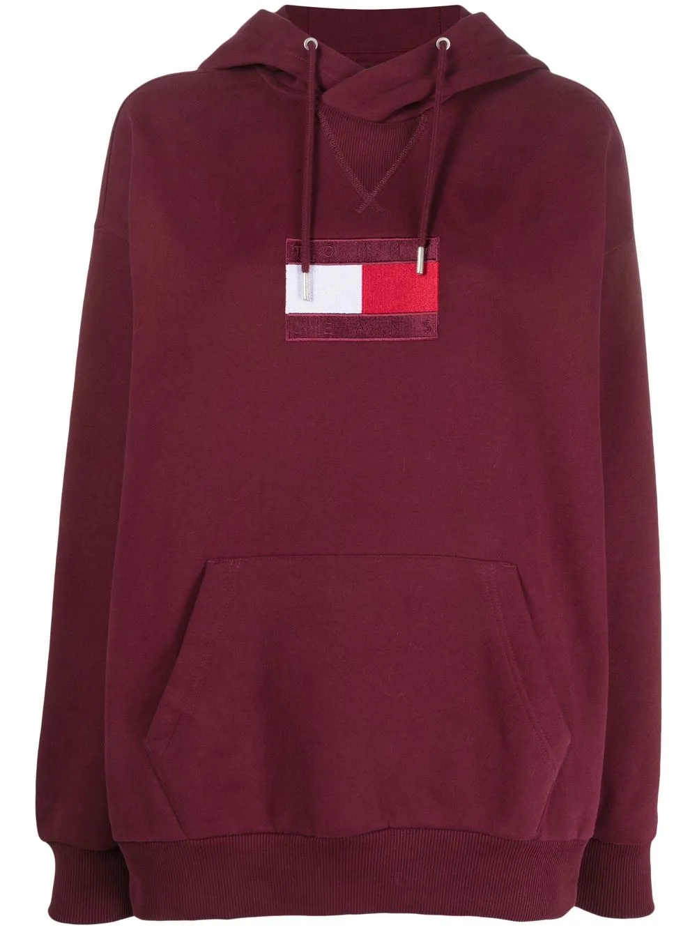 

Hilfiger Collection logo embroidered hoodie