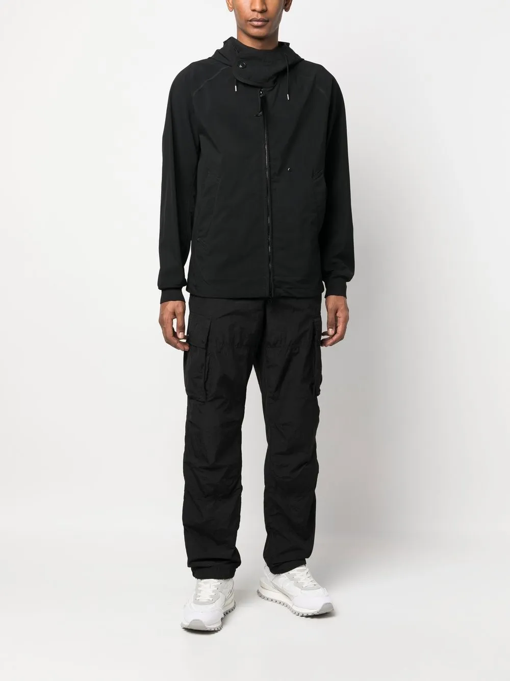 C.P. Company Jack met capuchon - Zwart