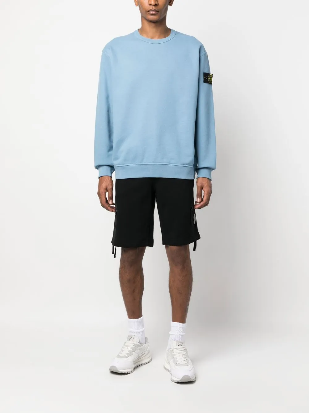 C.P. Company Shorts met trekkoord - Zwart
