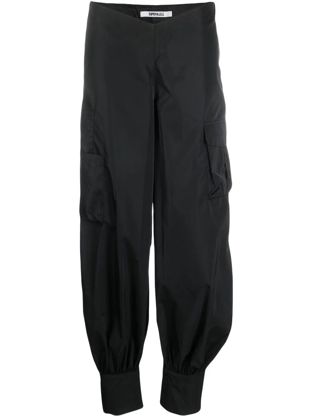 

Supriya Lele cargo-pocket detail trousers - Black