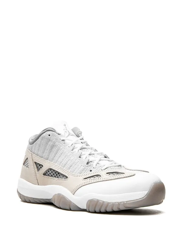 Jordan 11 low discount ie white grey