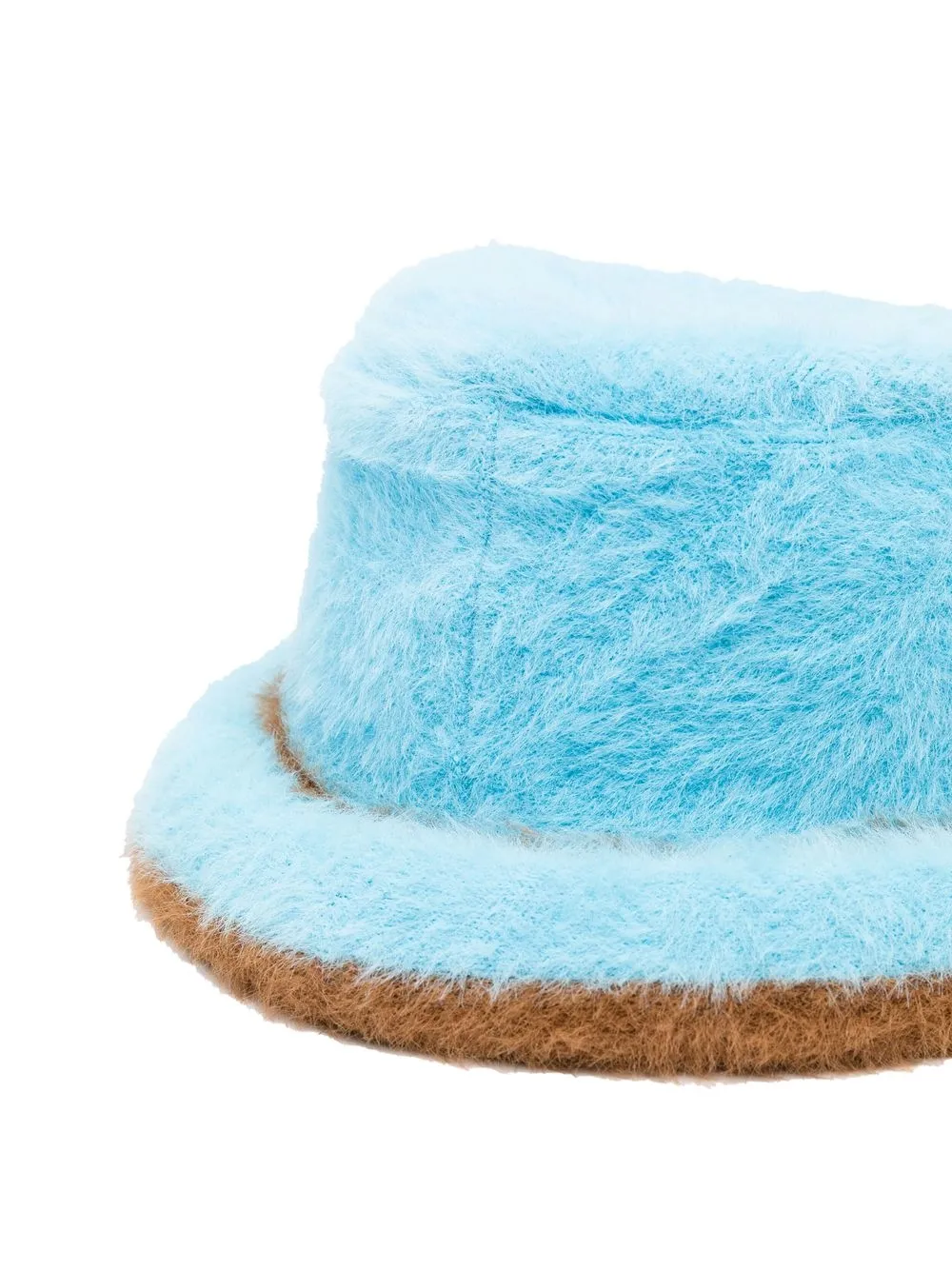 Jacquemus Vissershoed met contrasterende afwerking - Blauw