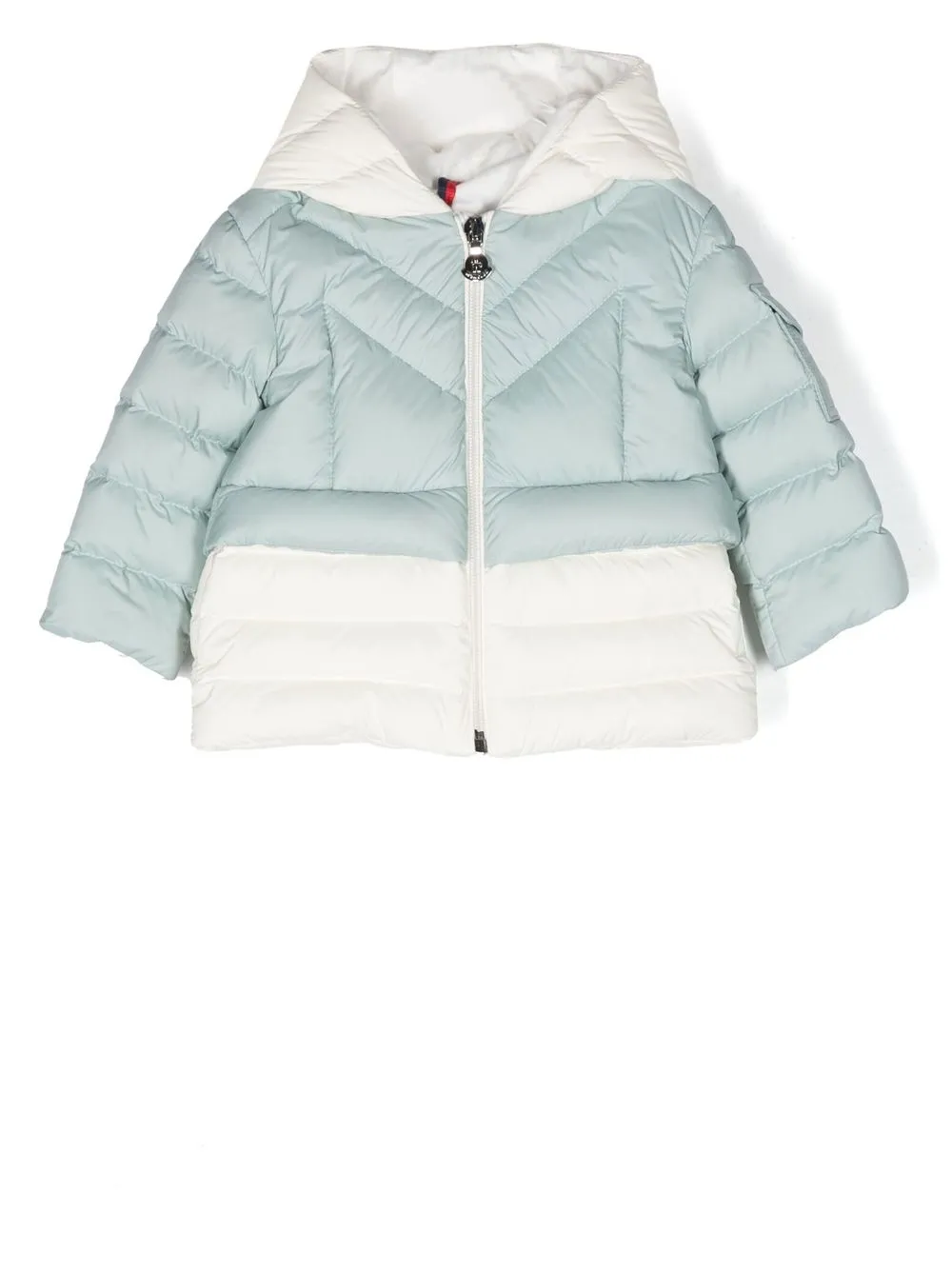 

Moncler Enfant Liama two-tone puffer jacket - Blue