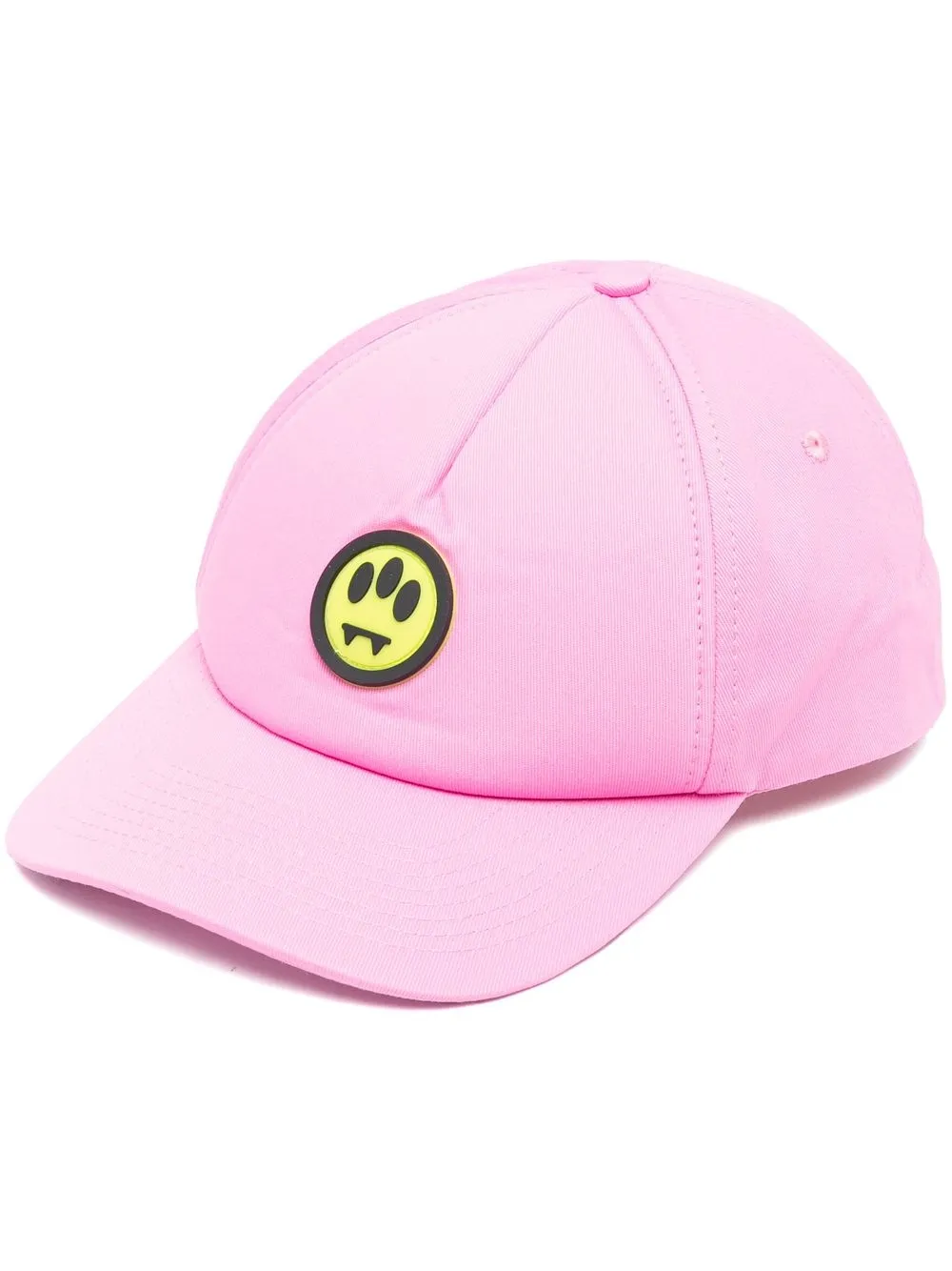 

BARROW logo-patch cotton baseball cap - Pink