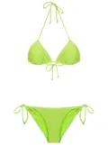 Amir Slama self-tie triangle bikini - Green