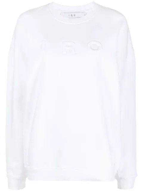 IRO - Solene logo-detail sweatshirt