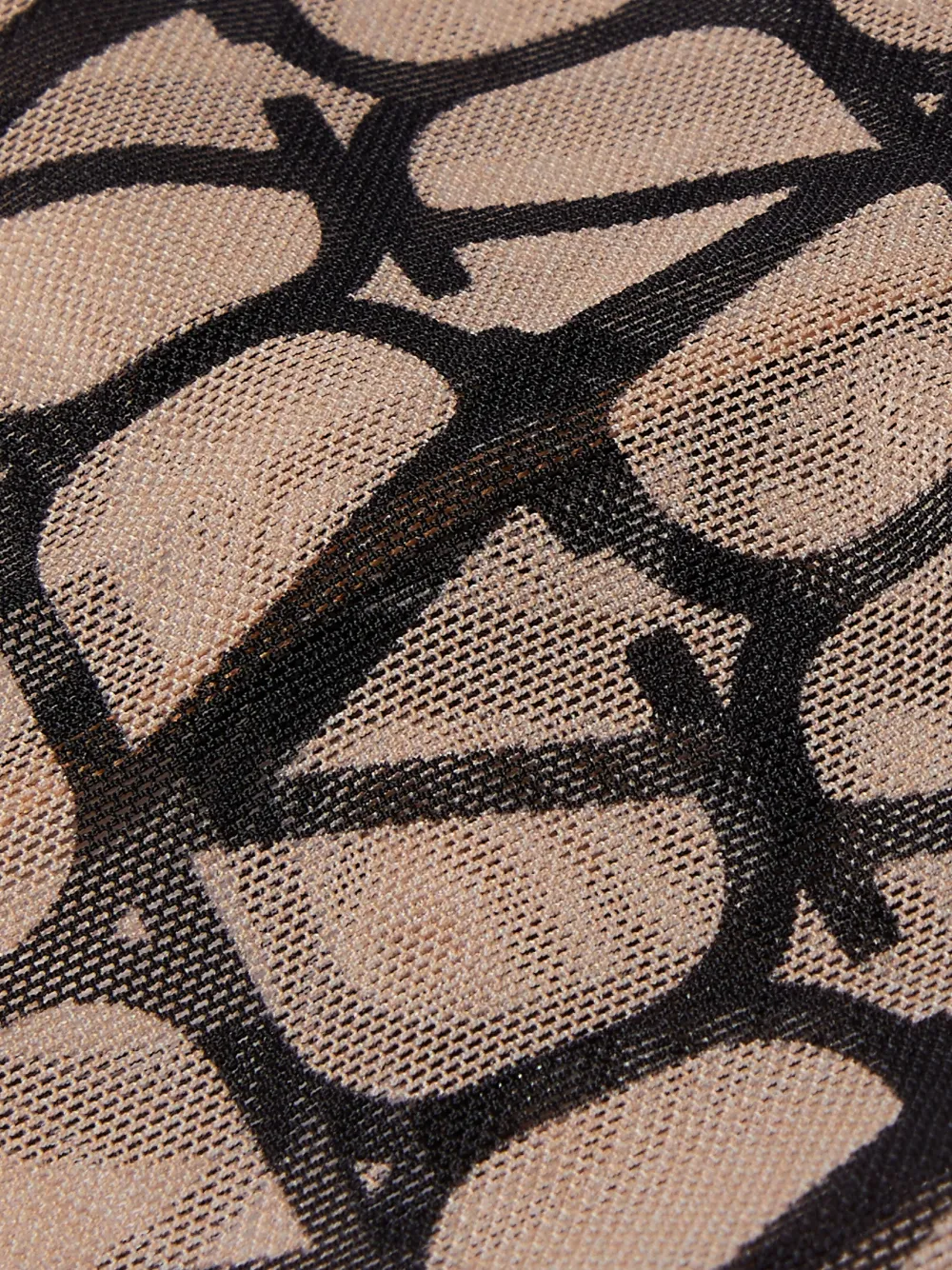 Valentino Garavani Panty met tule - Zwart