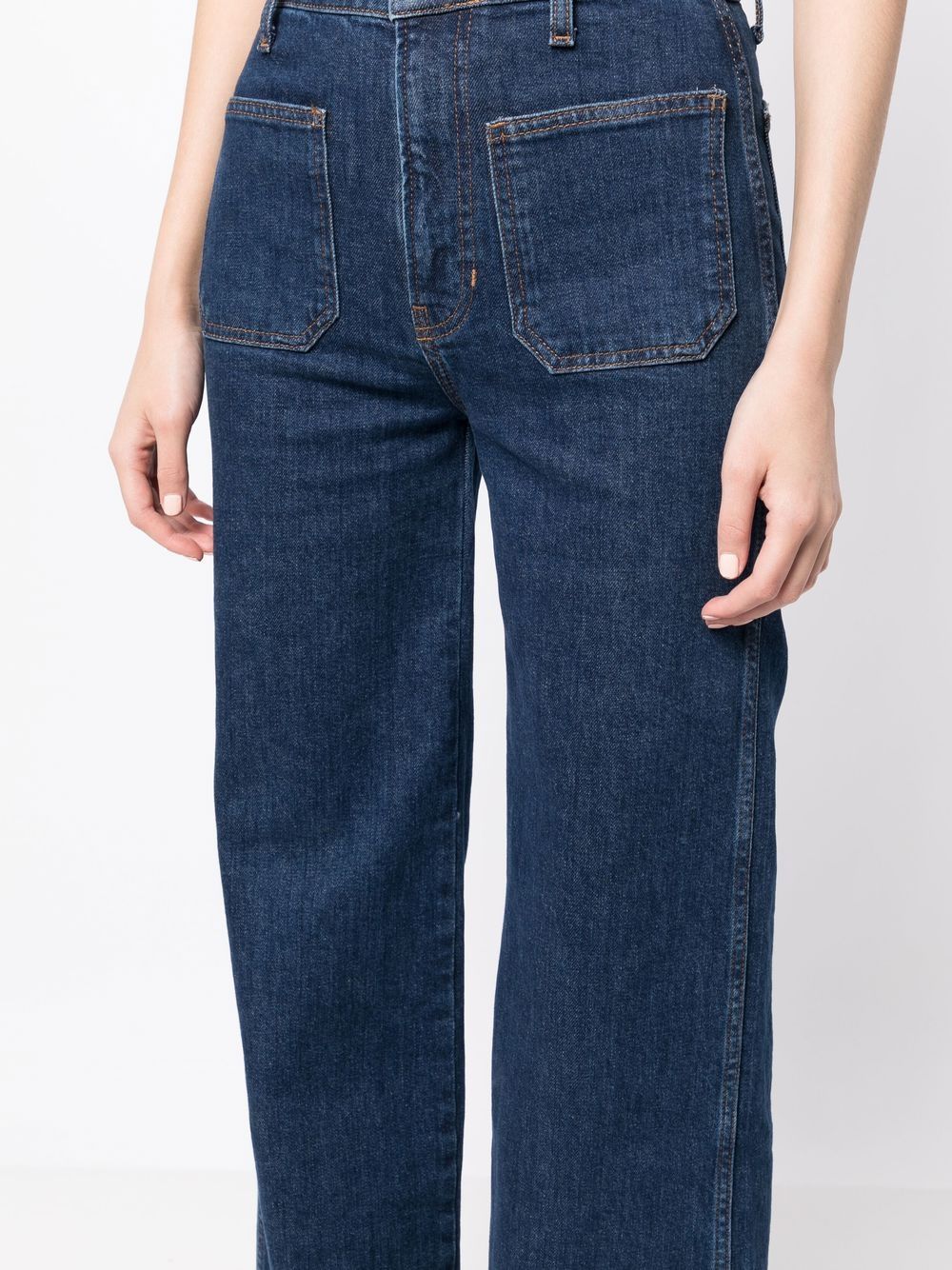 Reformation Alyssa high-rise wide-leg Jeans - Farfetch