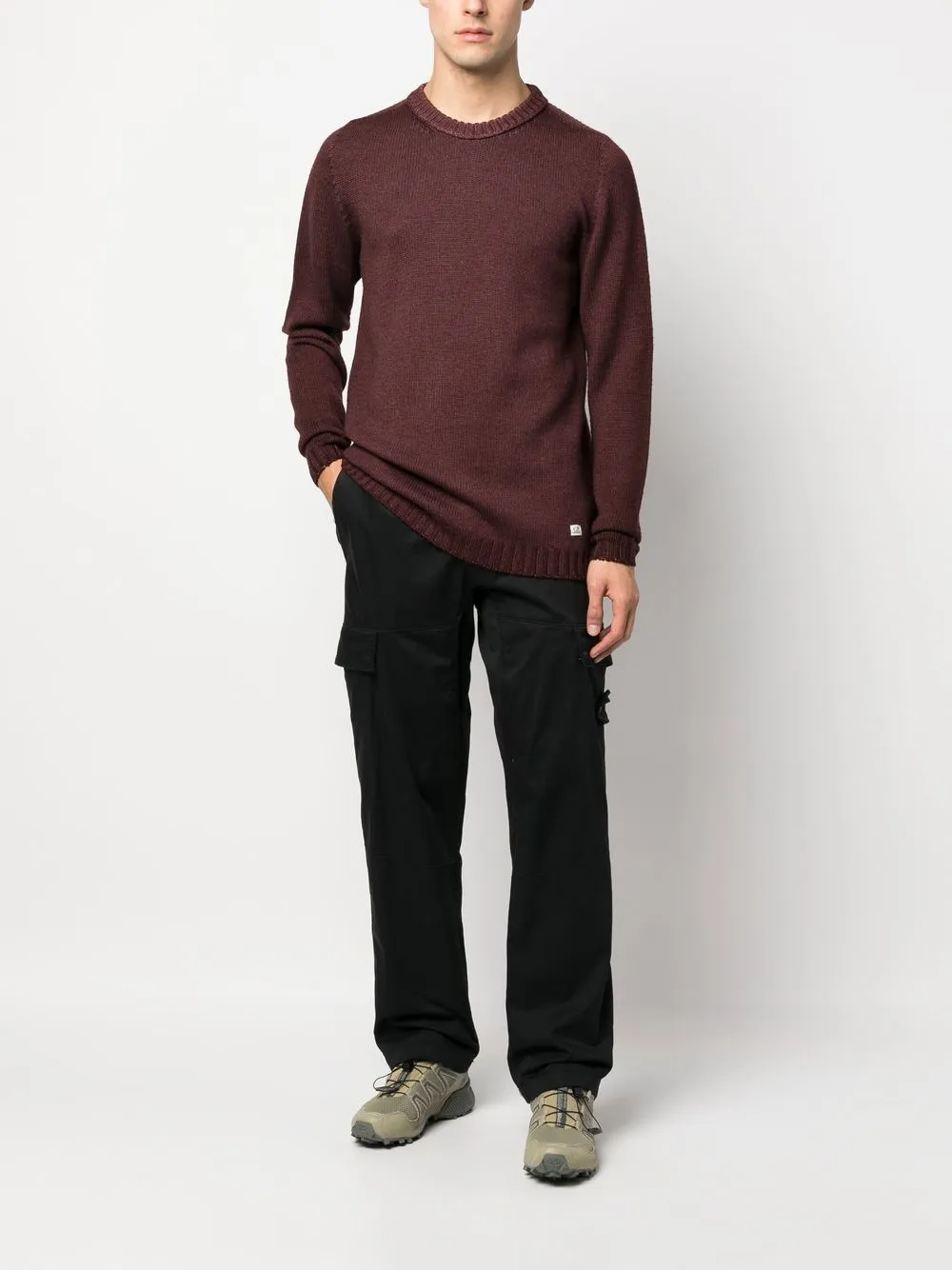 C.P. Company Trui met ronde hals - Rood