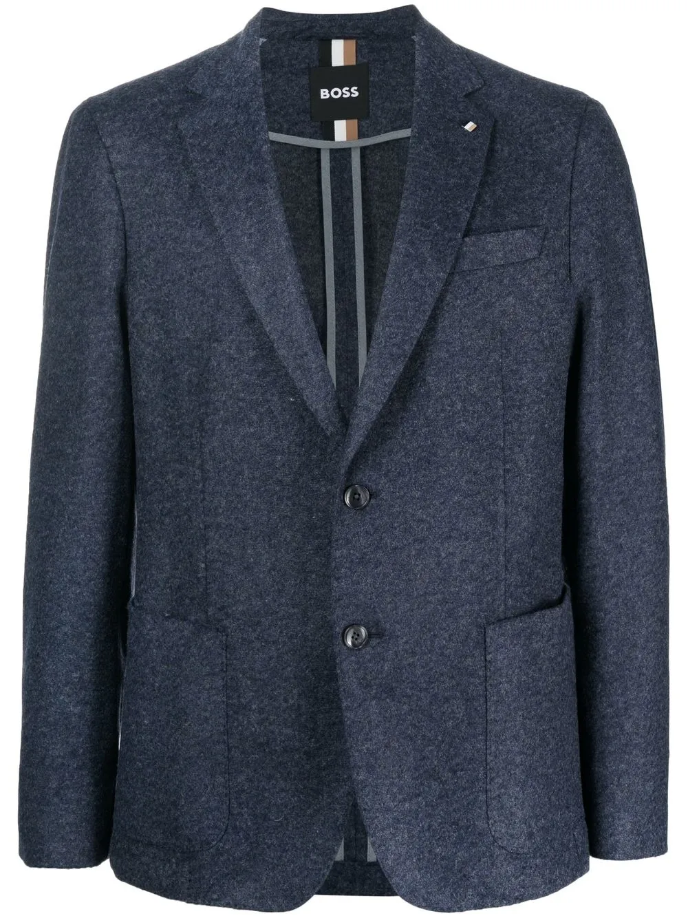 

BOSS single-breasted blazer - Blue