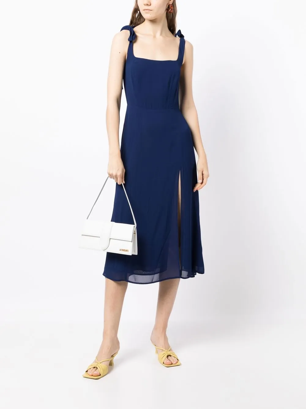 Reformation Midi-jurk - Blauw