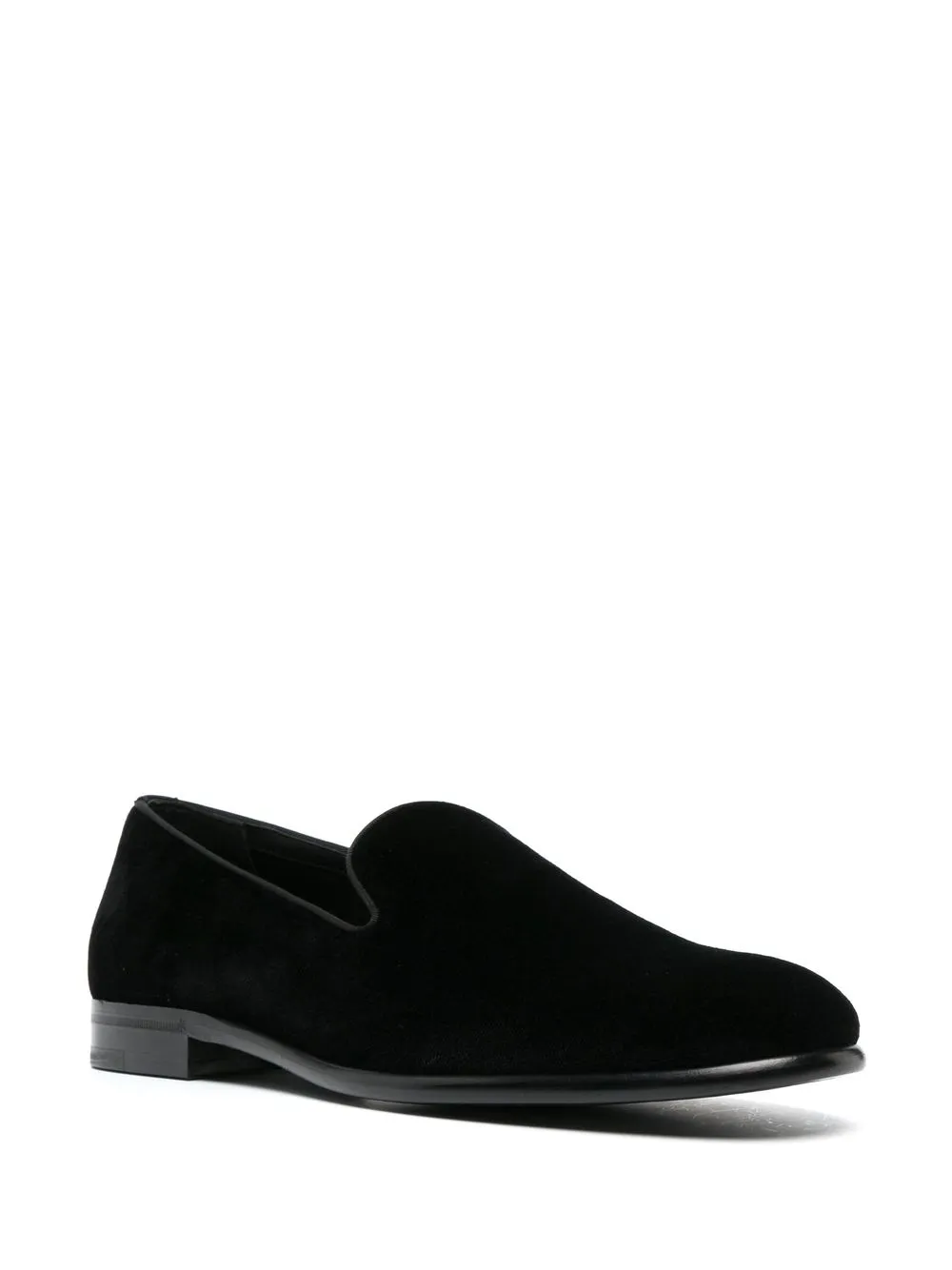 Dolce & Gabbana Fluwelen loafers - Zwart