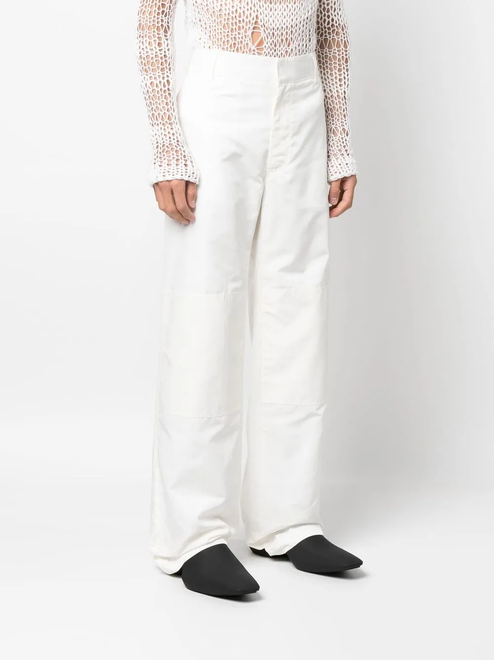 Alyx Lightercap Straight-leg Trousers In Weiss