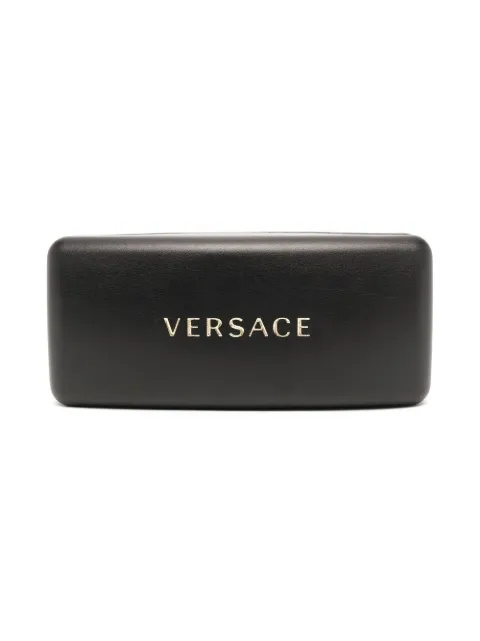 Versace Eyewear 90s Logo-Injected Mask sunglasses 0VE443933GB187 - 3