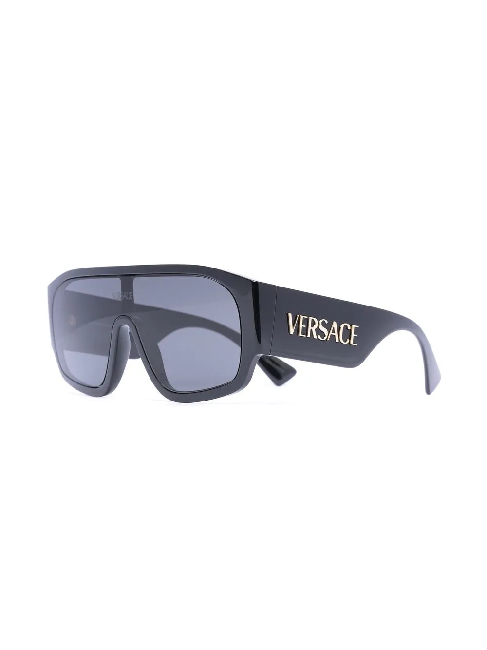 Versace Eyewear Zonnebril met logo - Zwart