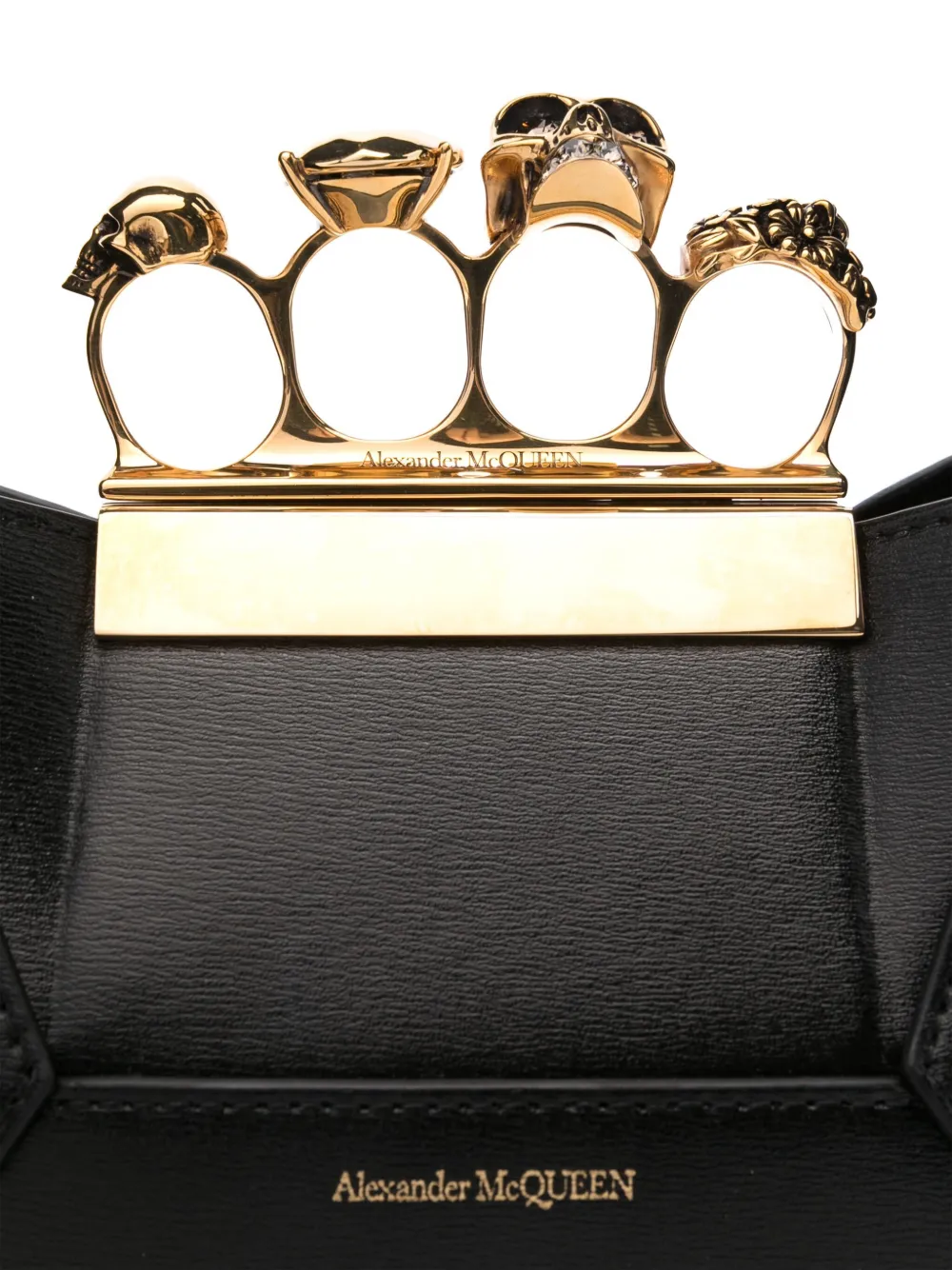 Alexander McQueen The Jewelled ホーボー レザーバッグ ミニ