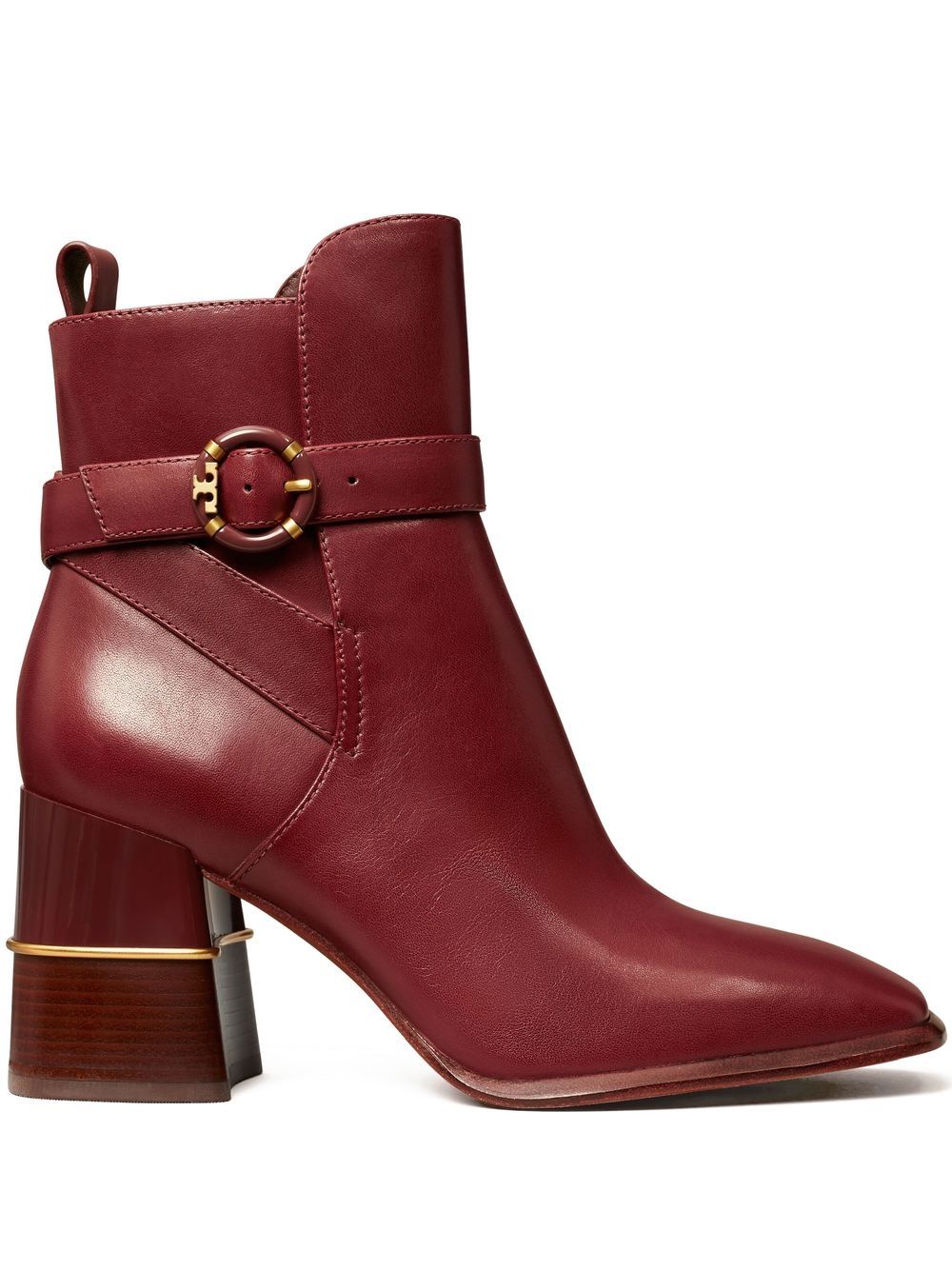 Tory Burch logo-buckle 75mm Ankle Boots - Farfetch