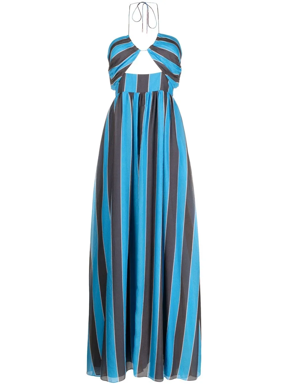 REBECCA VALLANCE MICAELA HALTERNECK MAXI DRESS