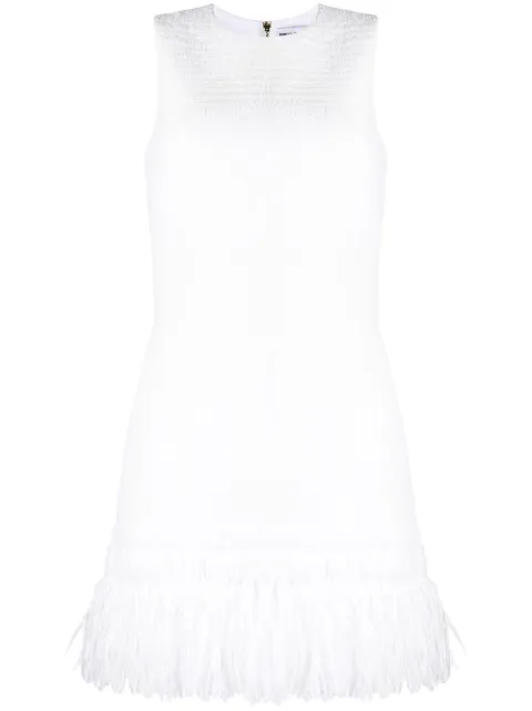 Antonia fringed mini dress