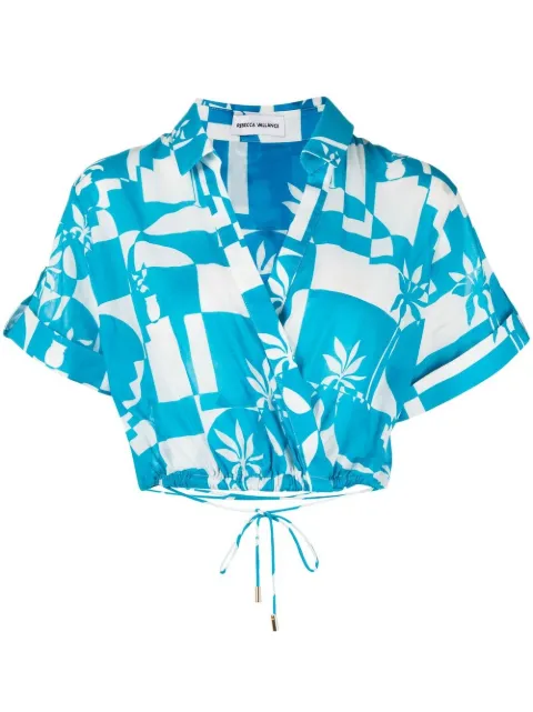 Ibiza cropped shirt