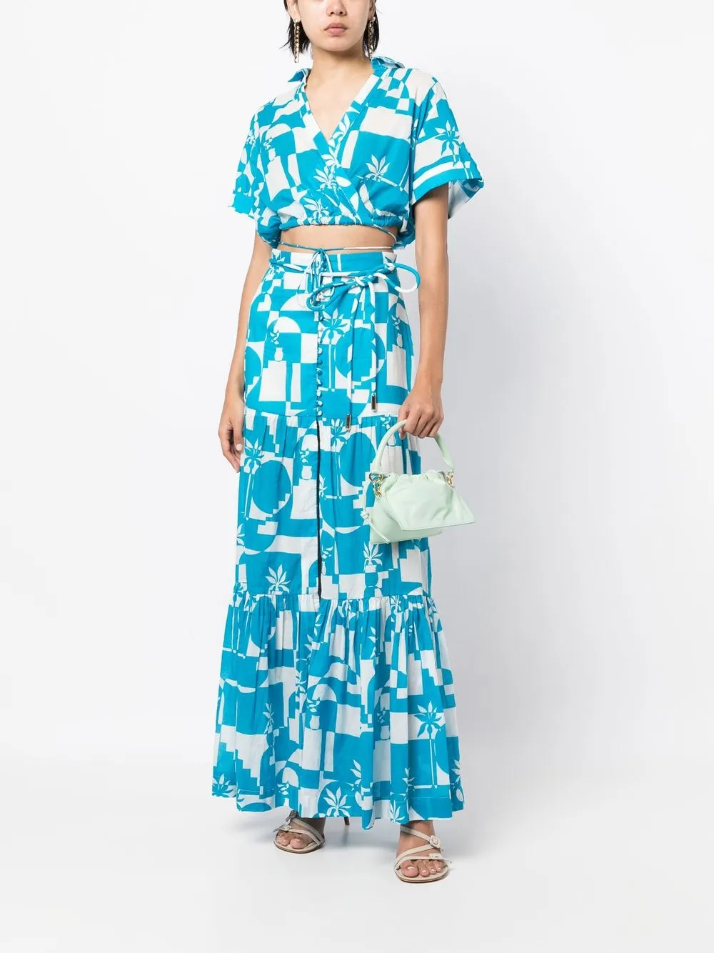 Rebecca Vallance Maxi-rok - Blauw