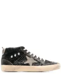 Golden Goose GG Mid Star lace-up sneakers - Black