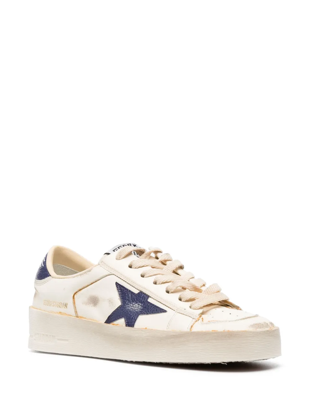Golden Goose Stardan leren sneakers - Wit