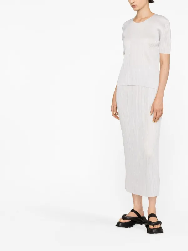 Pleats Please Issey Miyake Plissé short-sleeve T-shirt Pleats Please Issey Miyake Plissé short-sleeve T-shirt