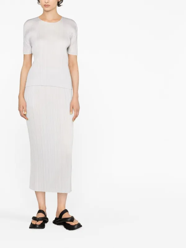 Pleats Please Issey Miyake Plissé short-sleeve T-shirt Pleats Please Issey Miyake Plissé short-sleeve T-shirt