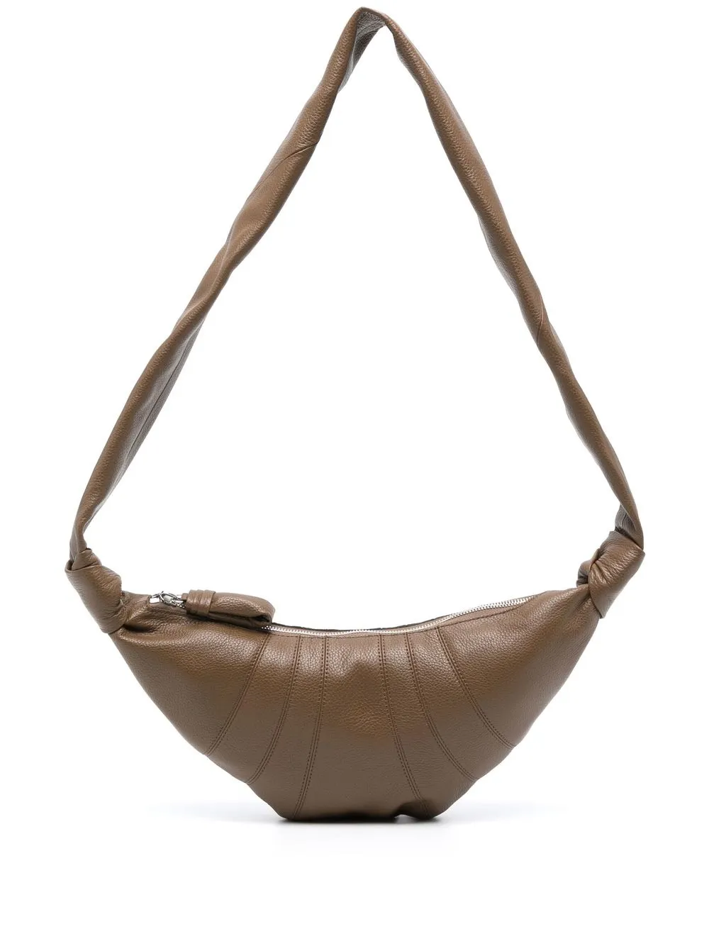 

Lemaire bolsa crossbody Croissant pequeña - Marrón